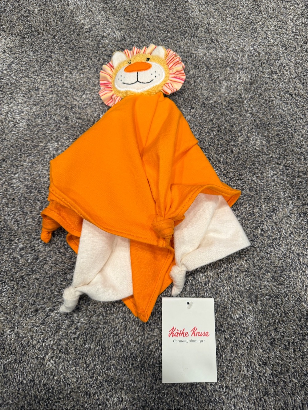 NWT Käthe Kruse Leo lion comforter